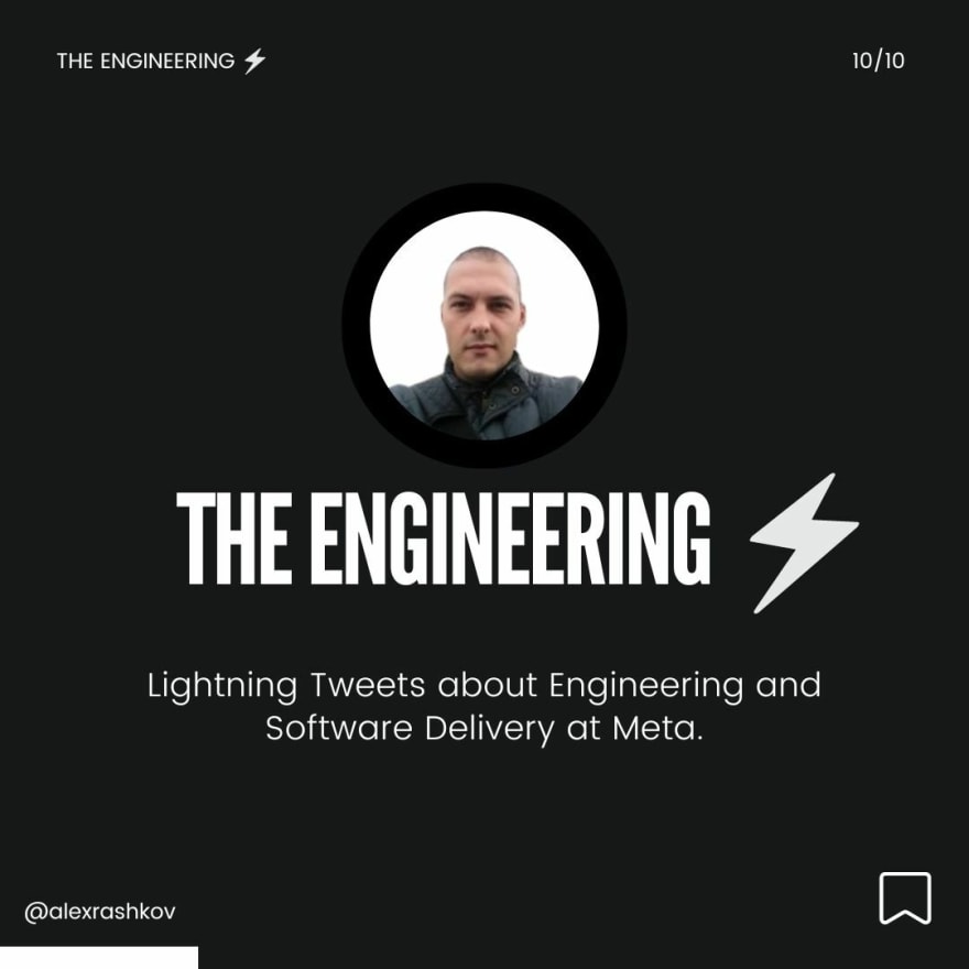 Lightning Tweets about Engineering and Software Delivery at FAANG (MAANG)